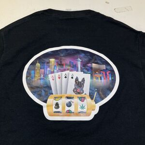 LAS VEGAS NELLIS POLICE DEPT K-9 K9 Canine Dog Unit TEE T SHIRT Sz Mens S